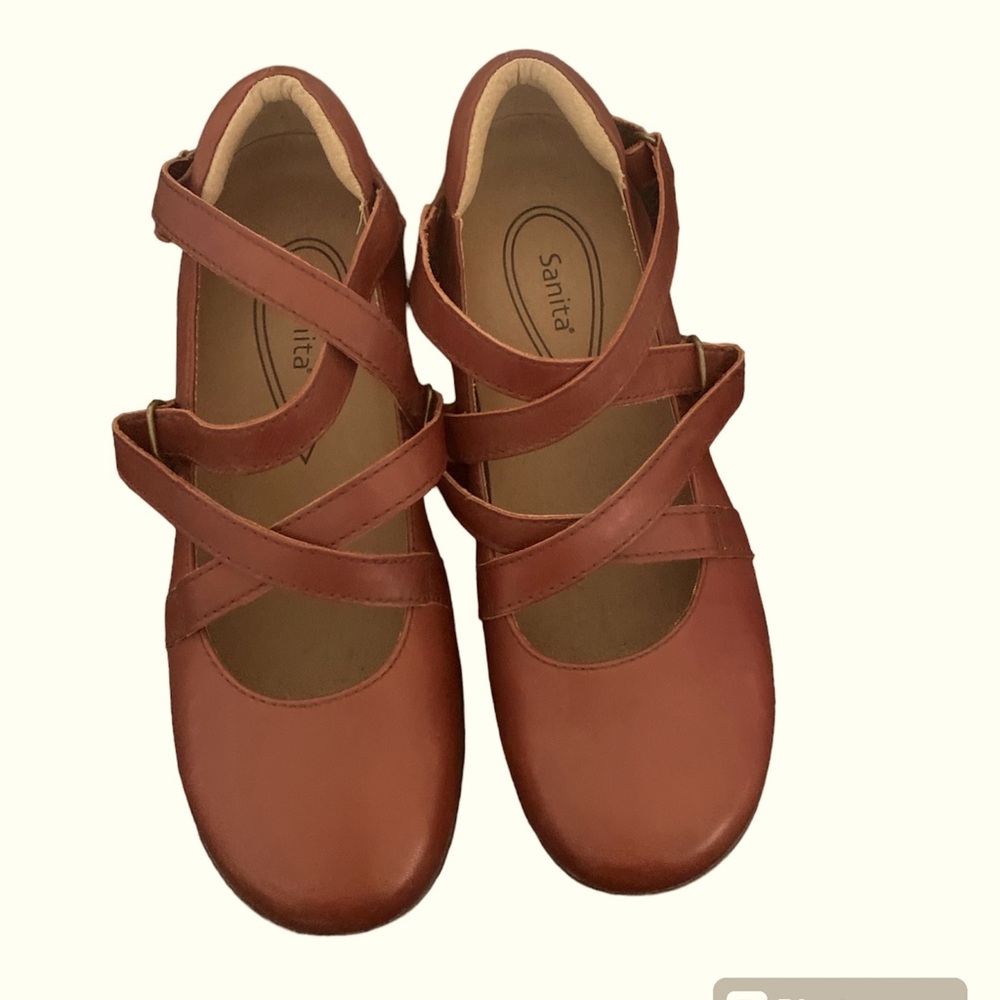 Sanita Mary Jane Clog Shoes